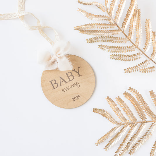 Baby On the Way ornament